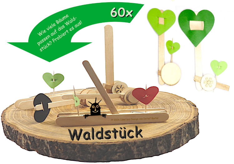 Ein Bild von einem Waldstück, das sich über kleine Bäume freut! Ein Bild von einem Waldstück, das sich über kleine Bäume freut!